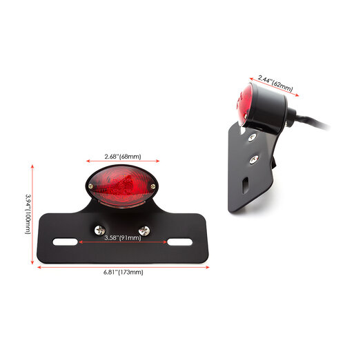 Taillight Oldskool "Delaware"