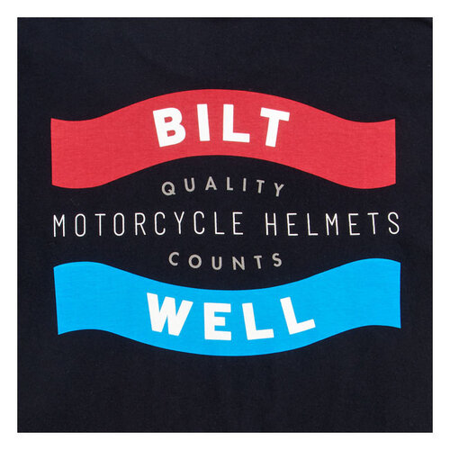 Biltwell Badge T-Shirt Zwart | (Kies de Maat)