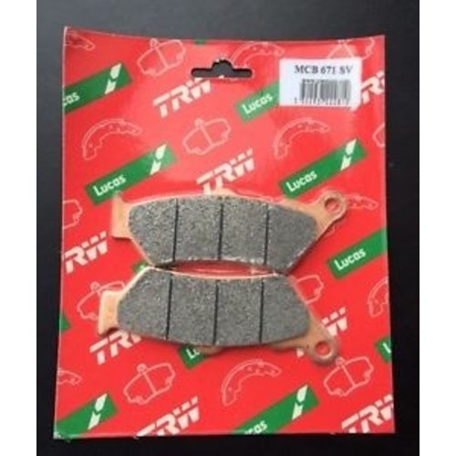 TRW Remblok std Achter MCB671