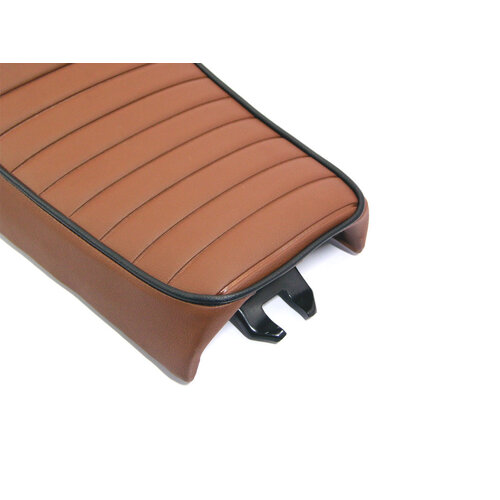 Tuck N' Roll Cafe Racer Seat Cadillac Brown