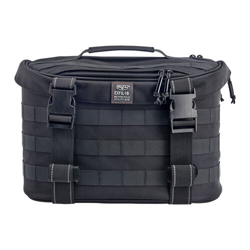 Biltwell Exfil-18 Saddlebags | Black