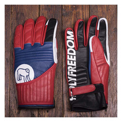 Flat Track Gloves Red