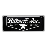Shield Logo Shop Banner | Black, White