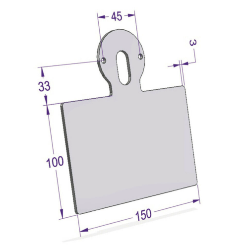Universal Tachohalter DIY "Eco" für 60mm Tachometer