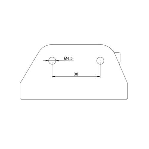 RMR Support de contacteur d'allumage BMW K100