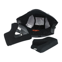Doublure Casque Gringo & Gringo S Noir/Argent | (Choisir la Taille)