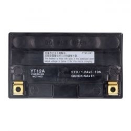 Yuasa High Perfmormance AGM Battery YT12A-WC | Suzuki 09-15 SFV650 Gladius 650cc