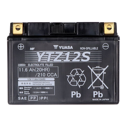 Yuasa Performance AGM Battery YTZ12S | BMW,HONDA,YAMAHA