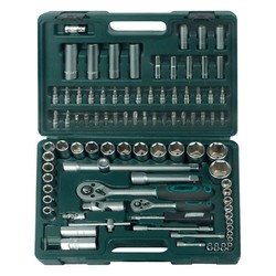 Boîte à outils 1 / 4e + 1 / 2e 94 pièces 98410