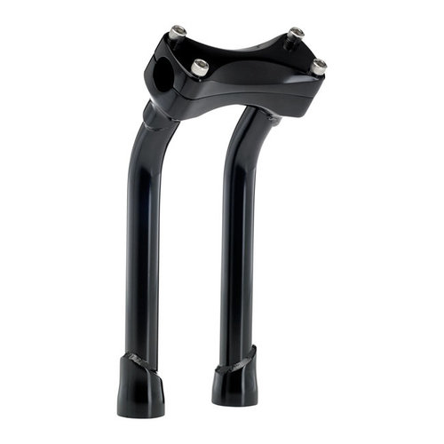 Biltwell Murdock Pullback Riser "10"-Tuv Approved-Schwarz