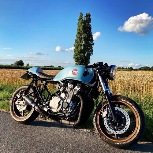 C.Racer CX500 Sitzbank Diamond Schwarz 83