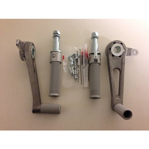 Tarozzi Commandes reculées pliables Café Racer type 160013