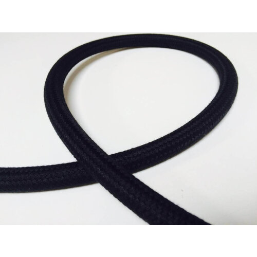 75CM Braided Textile Fuel Hose 8MM Black
