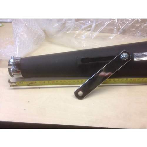 Emgo Megaton Schwarzer Stahl 38 mm - 44,5 mm