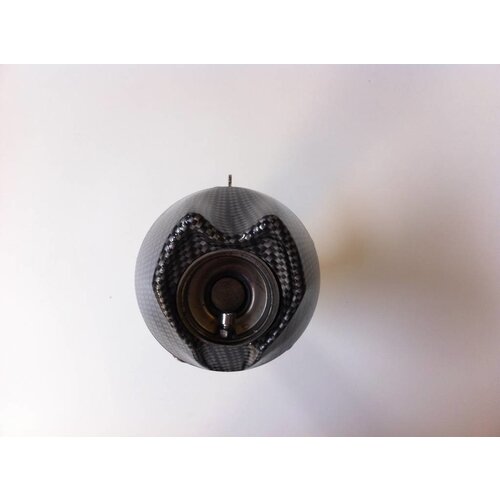 Pot d'échappement GP "Race" en inox / carbone 45mm