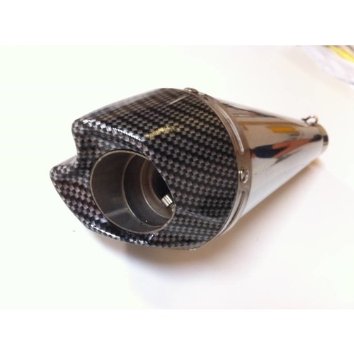 GP Auspuff Carbon Edelstahl 45mm