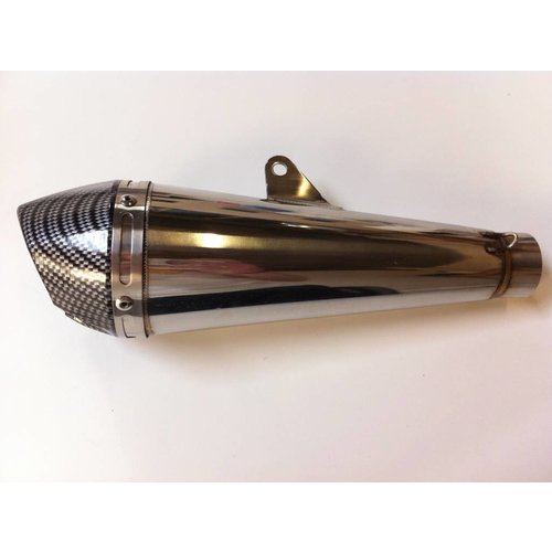 GP Silencer Carbon Stainless Steel 45mm