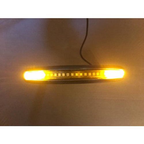 Boucle arrière  Café Racer 180° + bande LED 22MM / 7/8 "