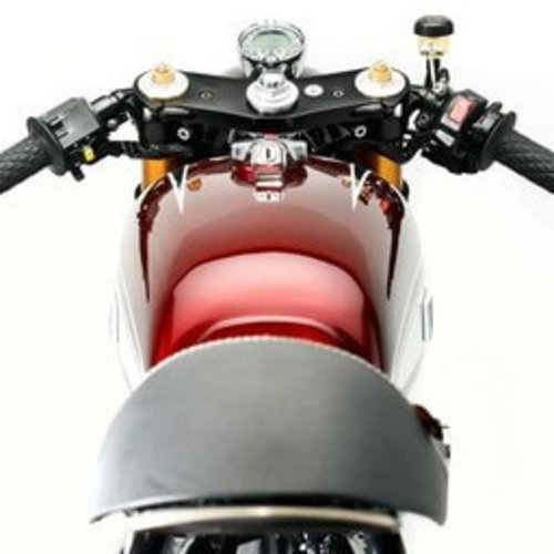 Biltwell 22-mm-Thruster-Griffe Schwarzes TPV