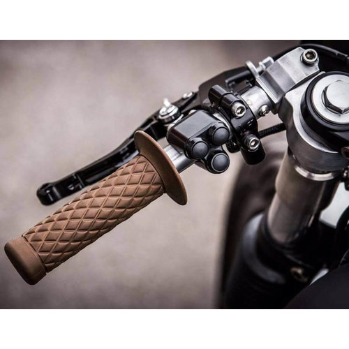 Motone 22 mm schakelaar met 3 knoppen - zwart