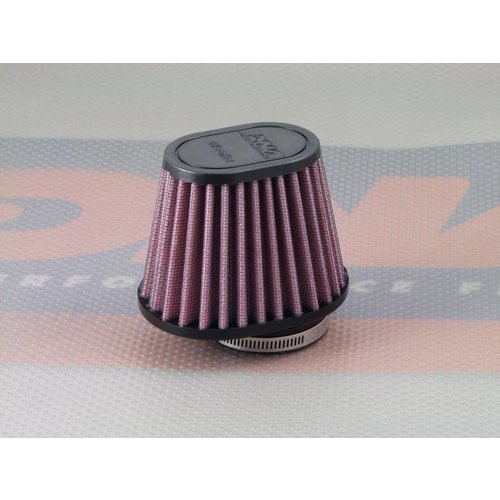 DNA Filtre à air ovale avec sommet en caoutchouc 62MM