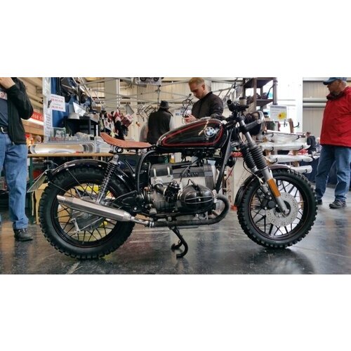 Hattech Kit Silencieux Arrière 35mm EG-ABE Cannonball BMW R 45, R 65, R 65LS `78 -` 84