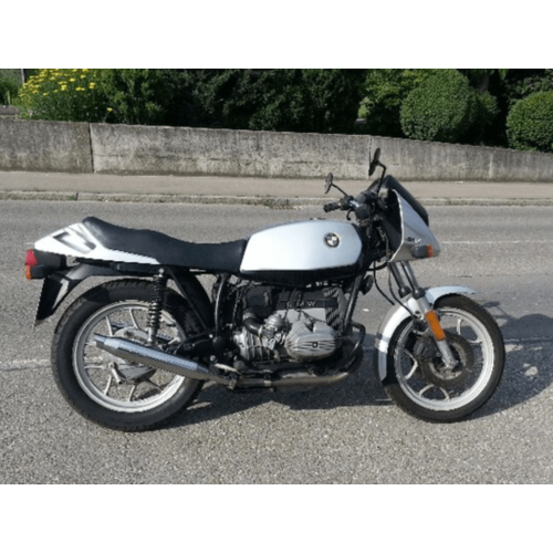 Hattech 35mm EG-ABE Cannonball Rear Silencer Set BMW R 45, R 65, R 65LS `78 -` 84