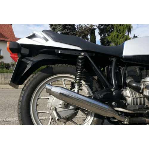 Hattech 35mm EG-ABE Cannonball Endschalldämpfer-Set BMW R 45, R 65, R 65LS `78 -` 84