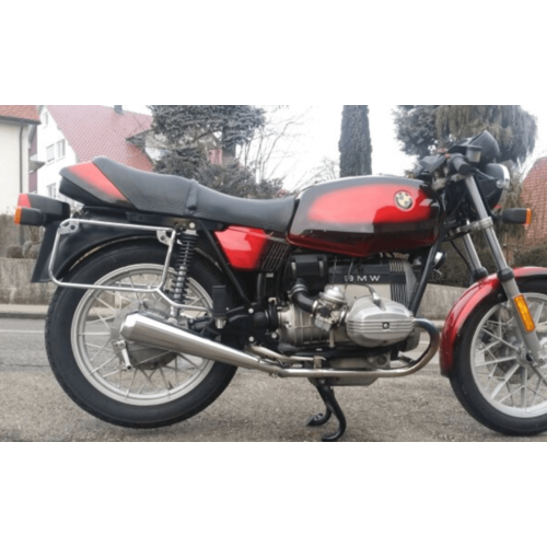Hattech 35mm EG-ABE Gunball Endschalldämpfer-Set BMW R 45, R 65, R 65LS `78 -` 84