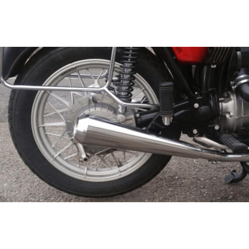Hattech 35mm EG-ABE Gunball Endschalldämpfer-Set BMW R 45, R 65, R 65LS `78 -` 84