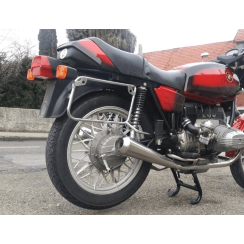 Hattech 35mm EG-ABE Gunball Endschalldämpfer-Set BMW R 45, R 65, R 65LS `78 -` 84