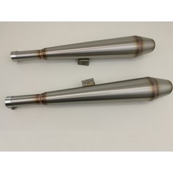 40mm EG-ABE Gunball Endschalldämpfer Satz BMW /R100S > 9/1978) / R100RS - R100RT