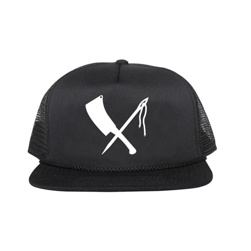 Rusty Butcher casquette logo noir