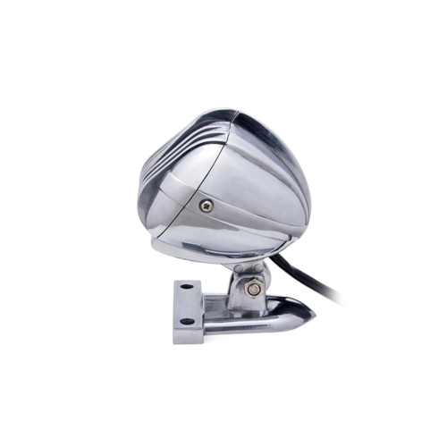Prison Retro Grill LED Rear Light Red / Polished
