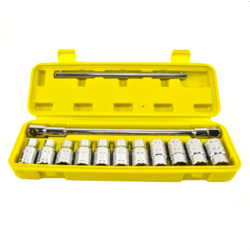 Nut Socket Adjustable T-Wrench 11-Piece