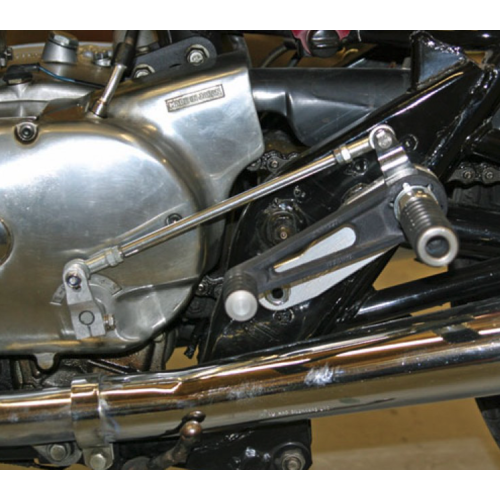 Tarozzi Moto Guzzi Rearset Black Foldable