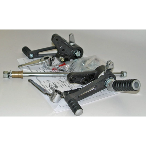 Tarozzi Honda CX500 E Commandes reculées Noir Pliable