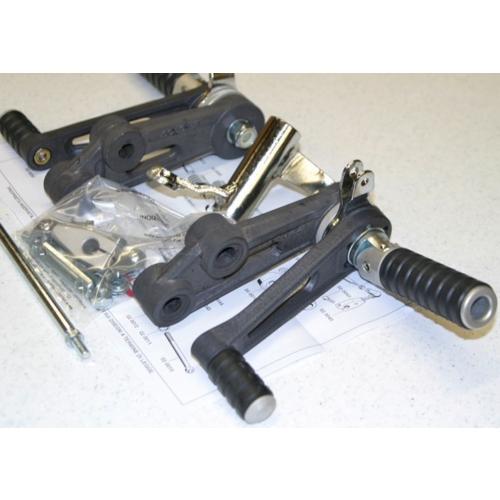 Tarozzi Kawasaki Z Commandes reculées Noir Pliable