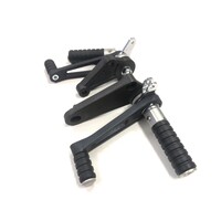 Suzuki GSX Commandes reculées Noir Pliable