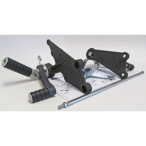 Tarozzi Suzuki GSX Rearset Black Foldable