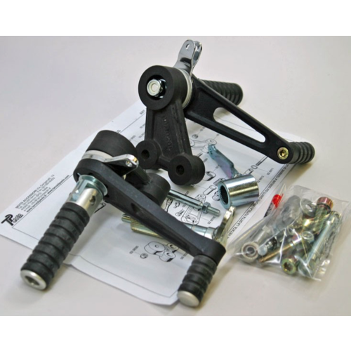 Tarozzi Suzuki GS Commandes reculées Noir Pliable