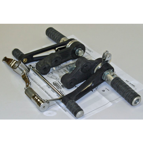 Tarozzi Suzuki GS Rearset Black Foldable