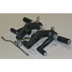 Yamaha Rearset Black Foldable