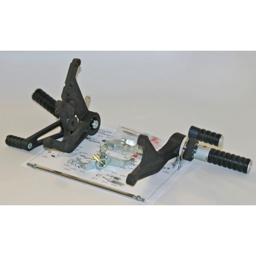 Tarozzi Yamaha Rearset Black Foldable