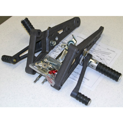 Tarozzi Yamaha Commandes reculées Noir Pliable