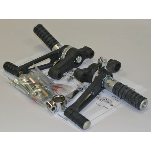 Tarozzi Yamaha Rearset Black Foldable
