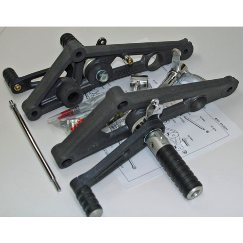 Tarozzi Yamaha Rearset Black Foldable