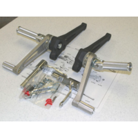 Moto Guzzi Commandes reculées Knurled Pliable
