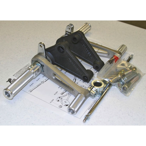 Tarozzi Honda CBX Rearset Knurled Foldable