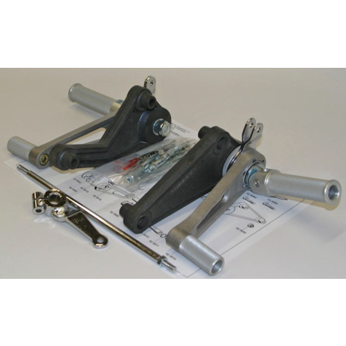 Tarozzi Honda VF Rearset Knurled Foldable